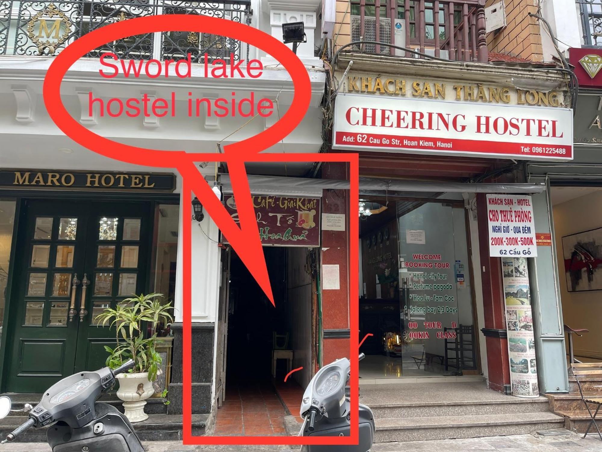 Sword Lake Hostel Hanoi Bagian luar foto